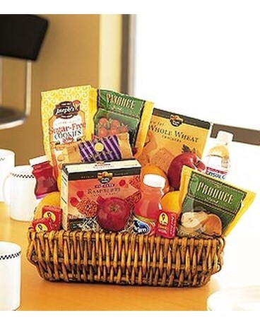 Healthy Gourmet Basket Gift Basket