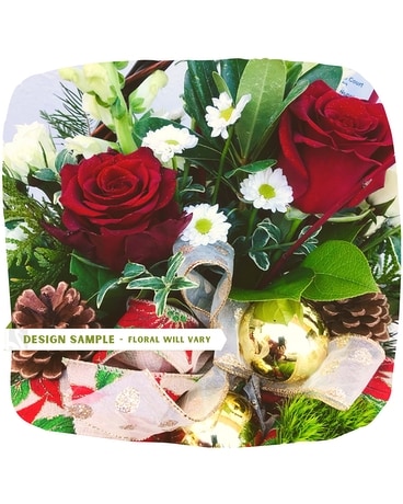 Seasonal Mix // Holiday Surprise Flower Arrangement