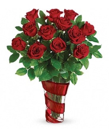 Teleflora's Dancing In Roses Bouquet Custom product