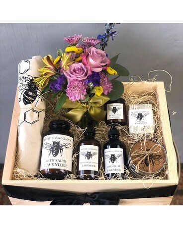 Queen Bee Box Gift Basket