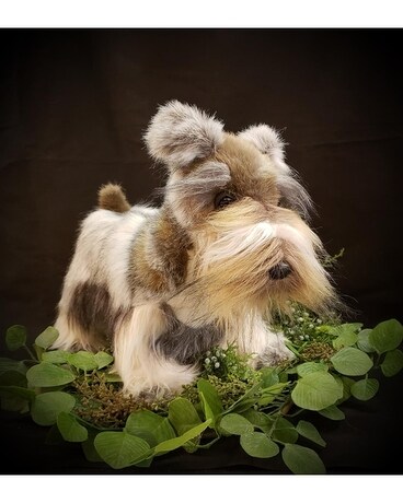 Hansa Miniature Grey Schnauzer Gifts