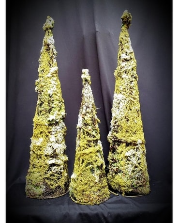 Faux Moss Tree Set Gifts