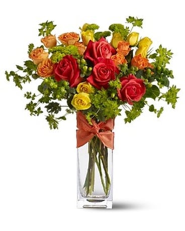 Teleflora's Rambling Rose Flower Arrangement