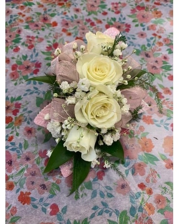 Simply Subtle Corsage Flower Arrangement