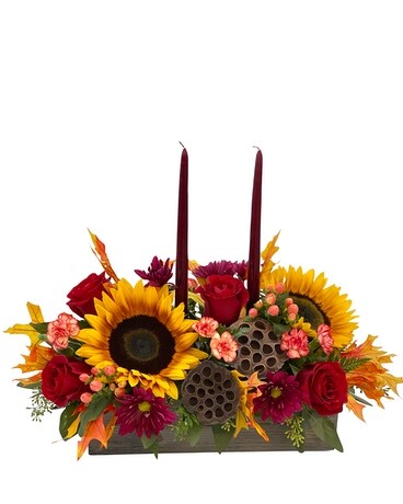 Warm Blessings Flower Arrangement