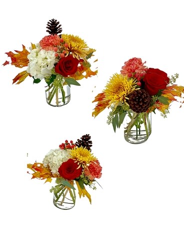 Autumn Trio Flower Arrangement
