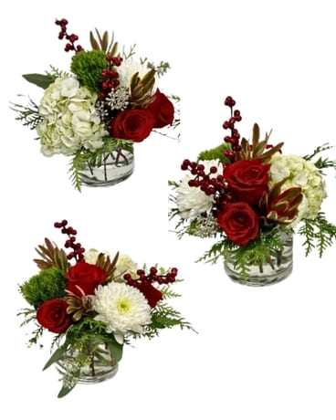 Cheerful Trio Flower Arrangement