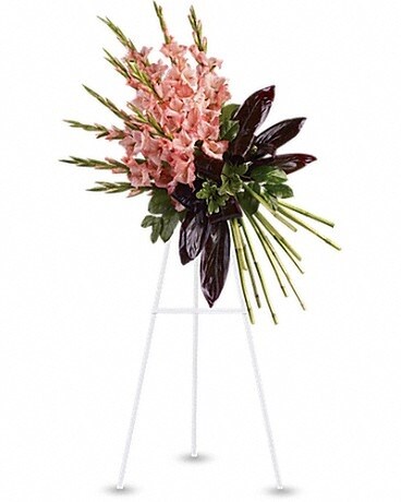 Elegant Tribute Spray Flower Arrangement