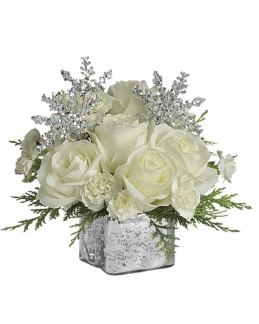 Winter's Glow Flower Arrangement