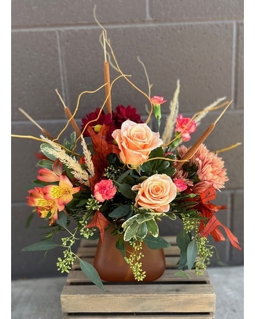 Fall Posies Flower Arrangement