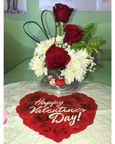 Valentine Special Flower Arrangement