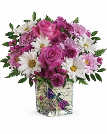 teleflora's wildflower in flight Flower Arrangement