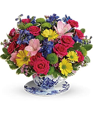 teleflora's dutch garden Flower Arrangement