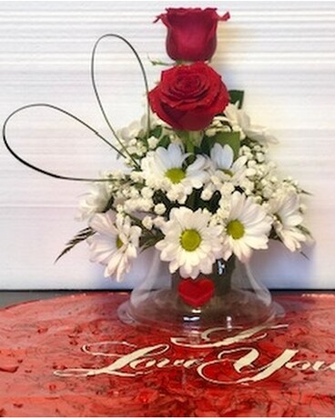be my valentine Flower Arrangement