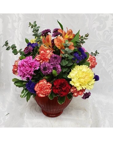 Simply Autumn Flower Arrangement