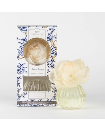 Classic Linen Flower Diffuser Gifts
