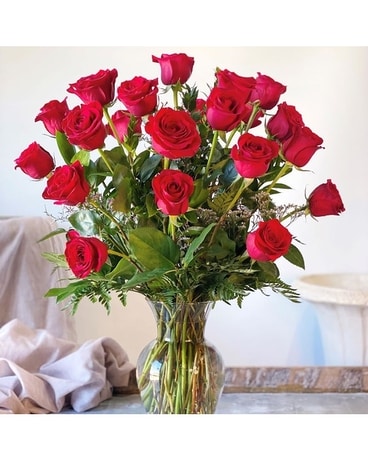 24 Rose vase Flower Arrangement