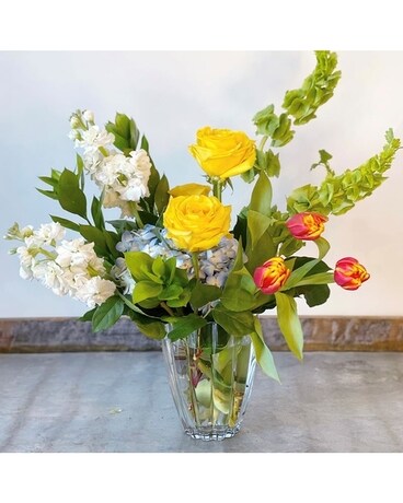 Clear Skies Flower Arrangement