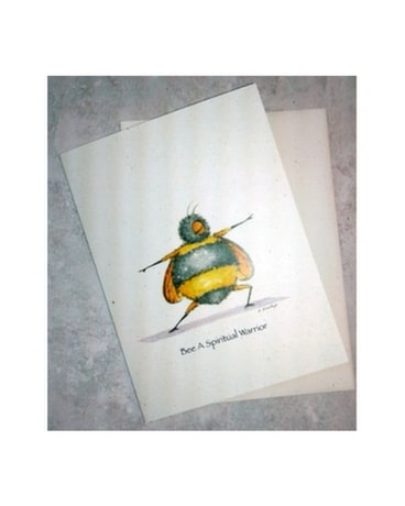 Bee A Spiritual Warrior Flower Arrangement