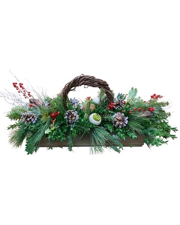 Winter Woods Flower Arrangement