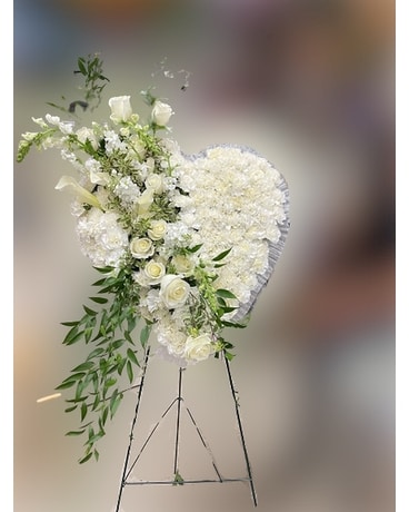 Pure Heart Flower Arrangement