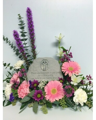 In Our Hearts Stone Arrangement