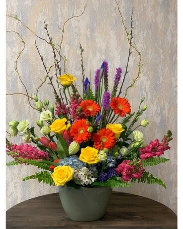 Spring Remembrance Flower Arrangement