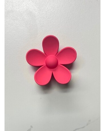 Hot Pink Flower Hair Clip Gifts