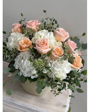 Hydrangea Shimmer Flower Arrangement