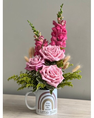You Make The World a Better Place Flower Arrangement