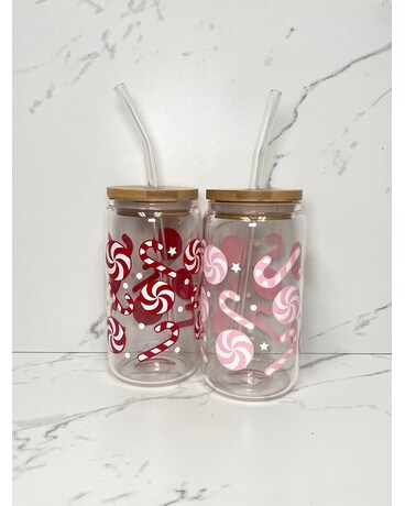Christmas Candy Glass Gifts