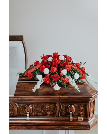 Heritage Casket Spray Funeral Casket Spray Flowers