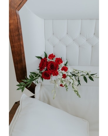 Heritage Lid Piece Funeral Arrangement
