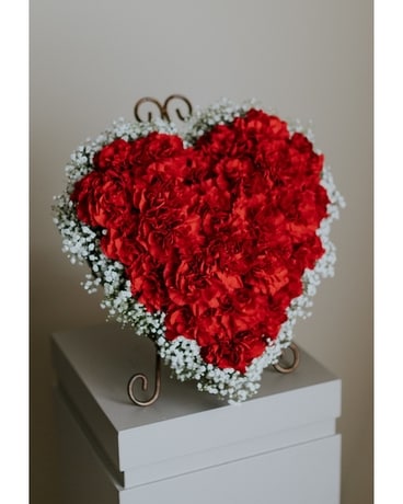 Heritage Heart Arrangement Funeral Arrangement