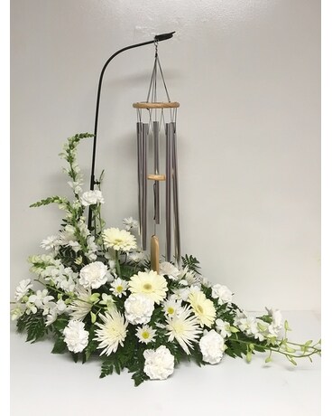 Serenity Chimes Flower Arrangement