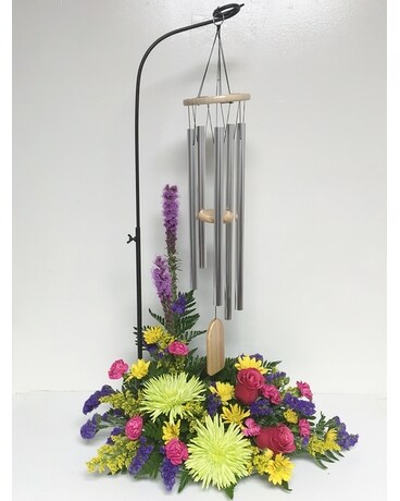 Colorful Chimes Flower Arrangement