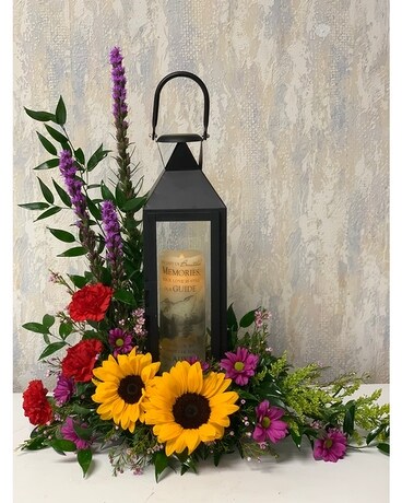 Memories Lantern Sympathy Arrangement