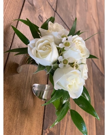 Rose Cuff Bracelet Corsage