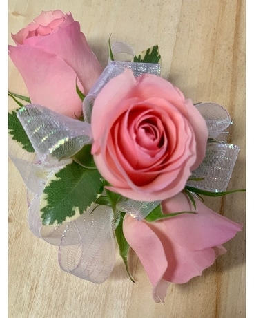 Petite Star Blush Wrist Corsage Corsage