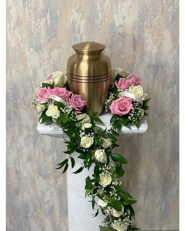 Ring of Roses Sympathy Arrangement