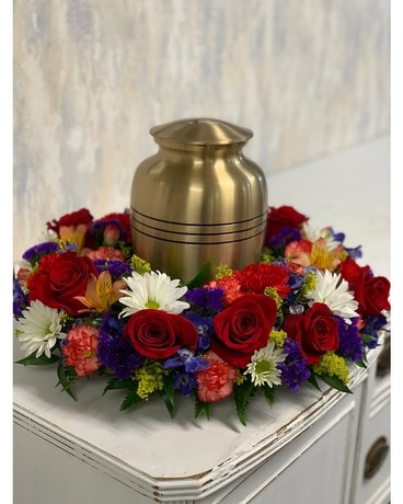 Ring of Remembrance Funeral Arrangement