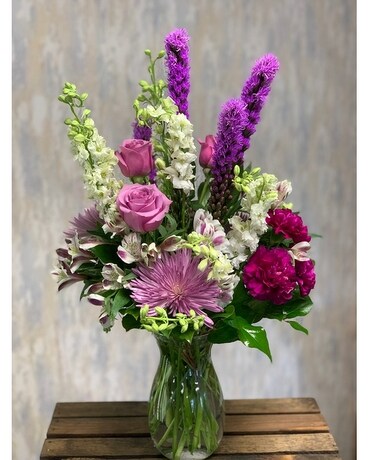 Lovely Lavender Flower Arrangement