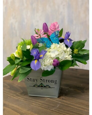 Stay Strong Flower Arrangement