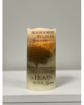 Little Bit of Heaven LED Candle Flower Arrangement
