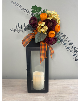 Fall Plaid Lantern Gifts