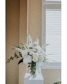 Pearlescent Large Vase Arrangement Flower Arrangement