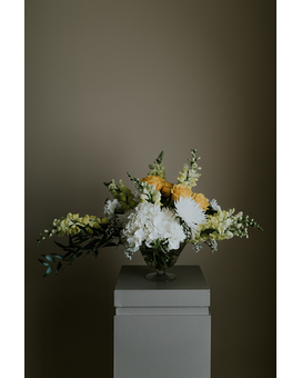 Evertide Compote Flower Arrangement