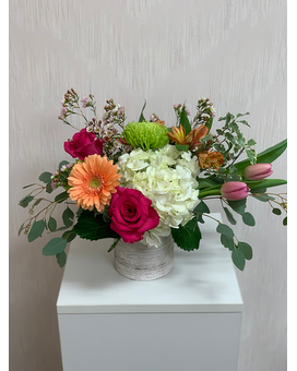 Seasonal Splash Flower Arrangement