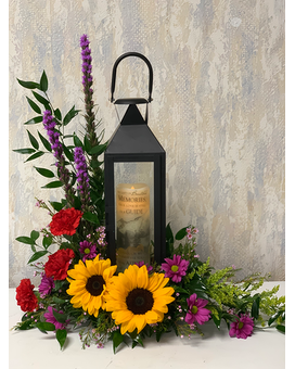Memories Lantern Sympathy Arrangement