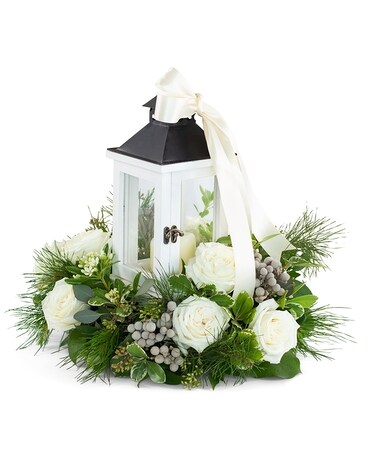 Illuminated with Wonder Flower Arrangement